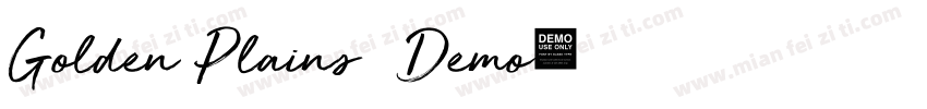 Golden Plains  Demo字体转换